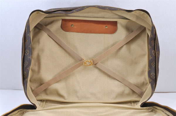 Authentic Louis Vuitton Monogram Sirius 45 Travel Boston Bag M41408 LV 8164J