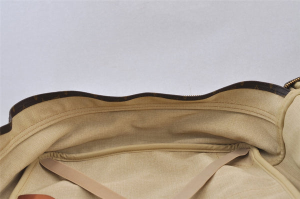 Authentic Louis Vuitton Monogram Sirius 45 Travel Boston Bag M41408 LV 8164J