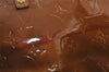 Authentic Louis Vuitton Vernis Reade PM Hand Bag Brown M91146 LV 8165J