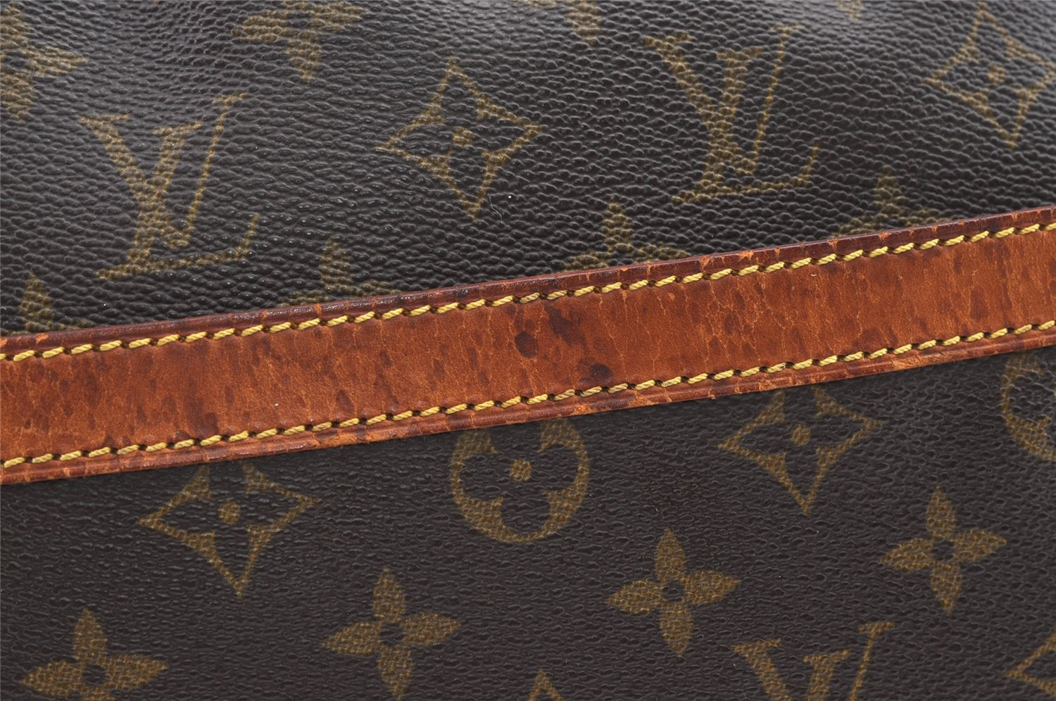 Authentic Louis Vuitton Monogram Reporter GM Shoulder Cross Bag M45252 LV 8166J