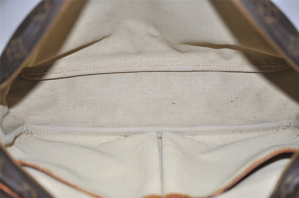 Authentic Louis Vuitton Monogram Reporter GM Shoulder Cross Bag M45252 LV 8166J