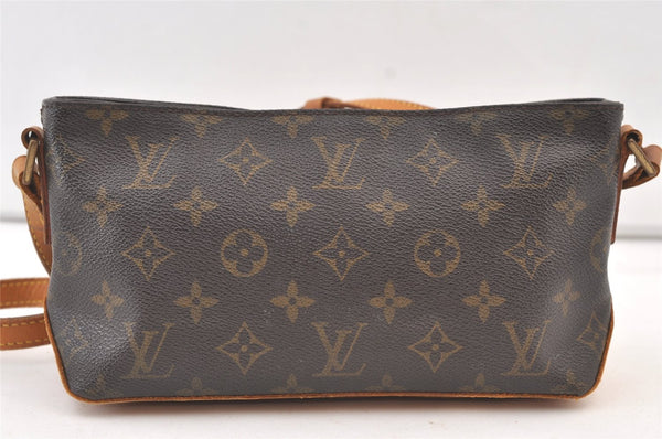 Authentic Louis Vuitton Monogram Trotteur Shoulder Cross Bag M51240 LV 8167J