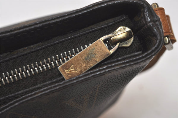 Authentic Louis Vuitton Monogram Trotteur Shoulder Cross Bag M51240 LV 8167J