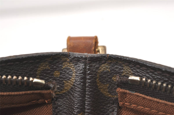 Authentic Louis Vuitton Monogram Trotteur Shoulder Cross Bag M51240 LV 8167J