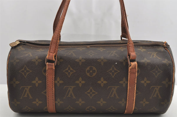 Authentic Louis Vuitton Monogram Papillon 30 Hand Bag Old Model LV 8168J