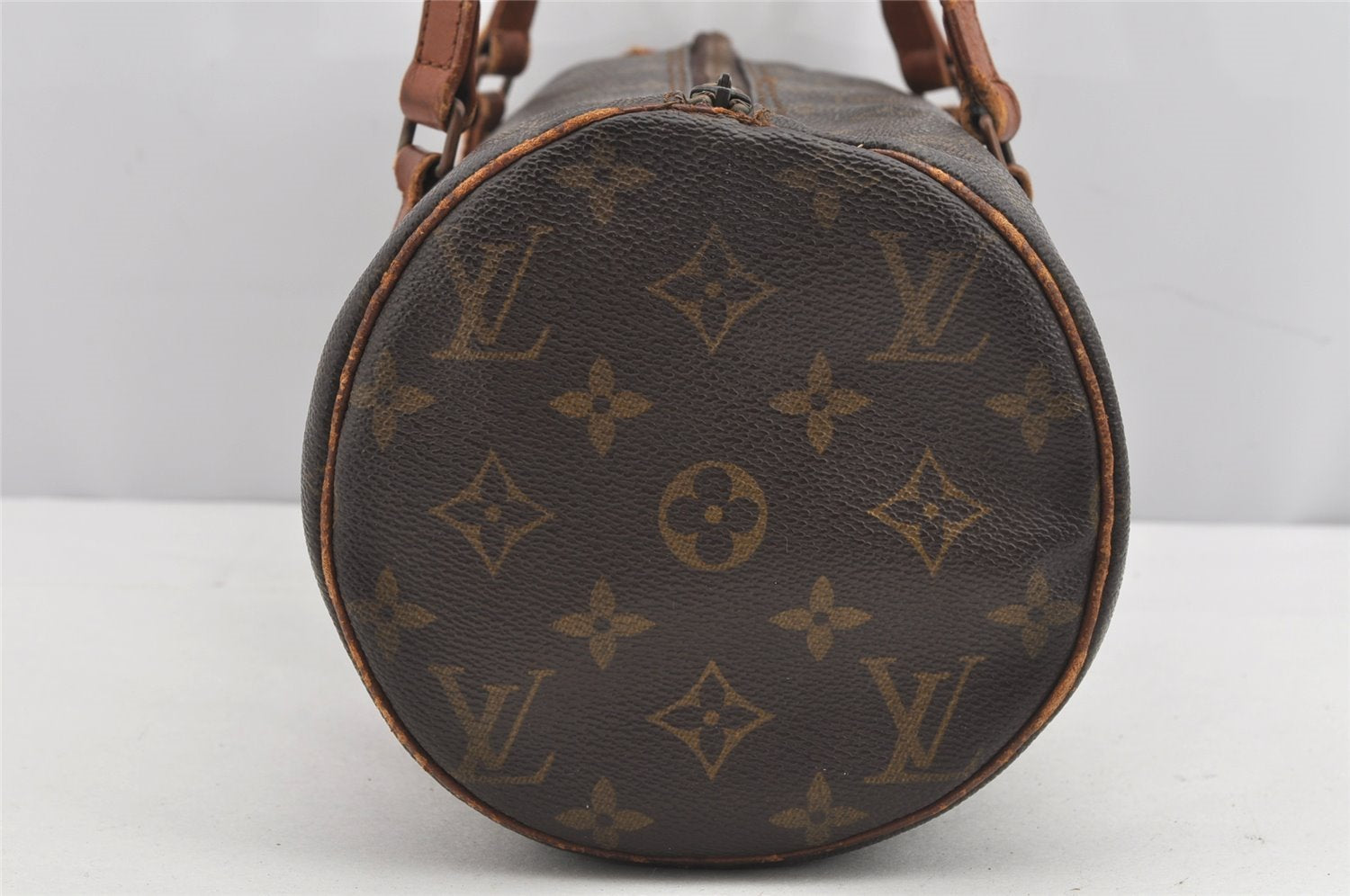 Authentic Louis Vuitton Monogram Papillon 30 Hand Bag Old Model LV 8168J