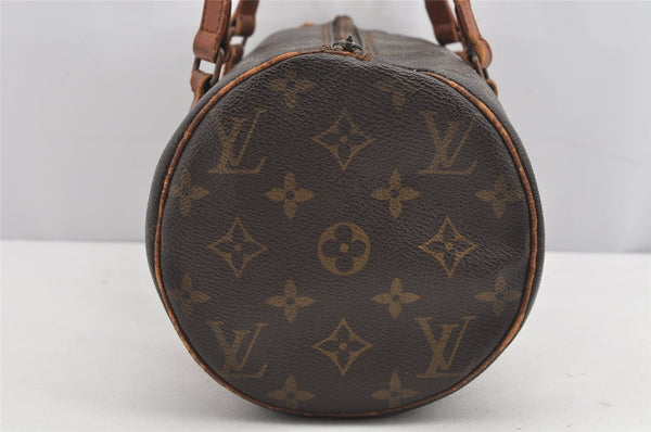 Authentic Louis Vuitton Monogram Papillon 30 Hand Bag Old Model LV 8168J