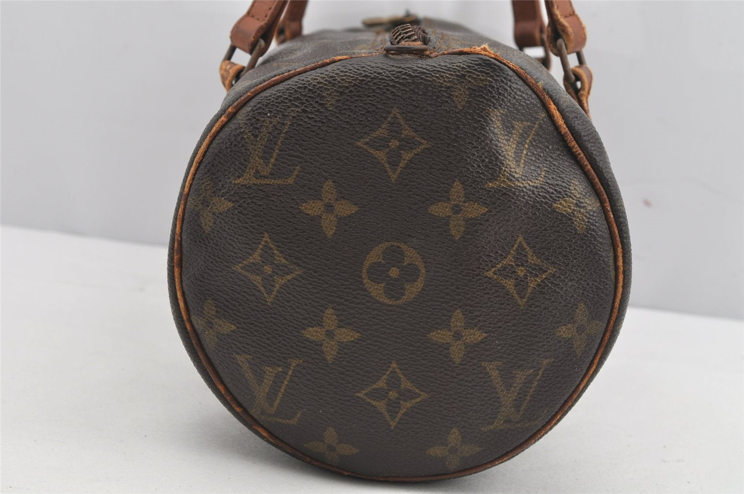 Authentic Louis Vuitton Monogram Papillon 30 Hand Bag Old Model LV 8168J