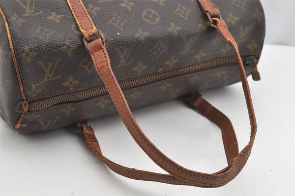 Authentic Louis Vuitton Monogram Papillon 30 Hand Bag Old Model LV 8168J