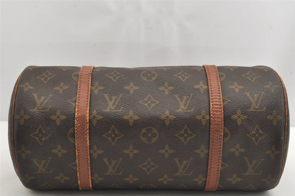 Authentic Louis Vuitton Monogram Papillon 30 Hand Bag Old Model LV 8168J