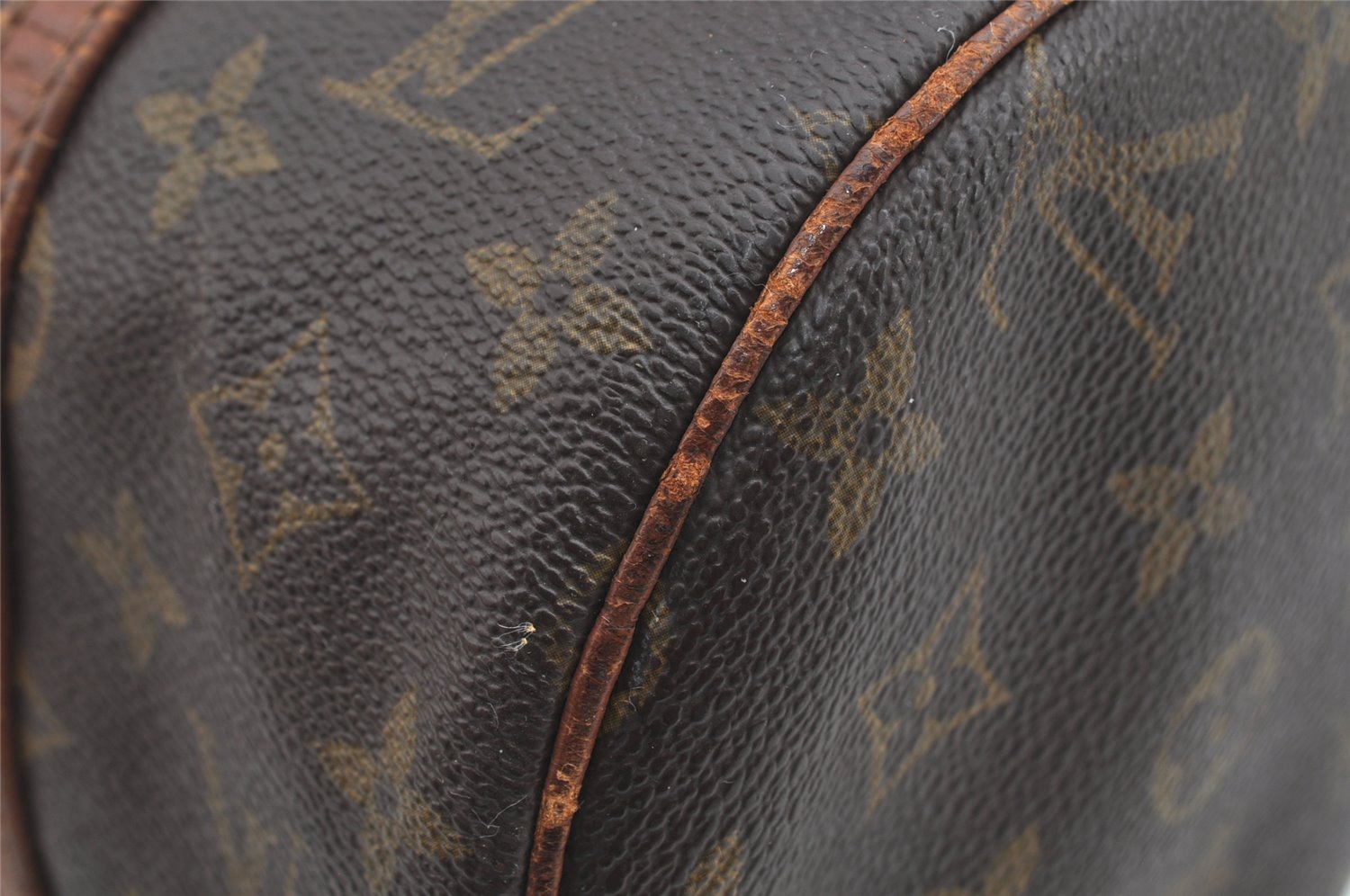 Authentic Louis Vuitton Monogram Papillon 30 Hand Bag Old Model LV 8168J