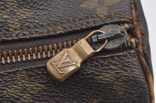 Authentic Louis Vuitton Monogram Papillon 30 Hand Bag Old Model LV 8168J