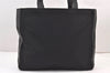 Authentic PRADA Vintage Nylon Tessuto Leather Shoulder Tote Bag Black 8170J