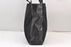 Authentic PRADA Vintage Nylon Tessuto Leather Shoulder Tote Bag Black 8170J