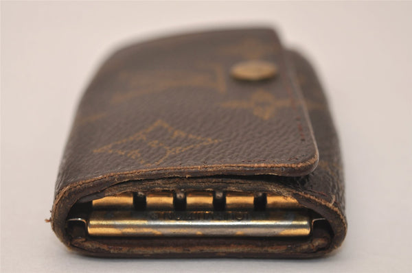 Authentic Louis Vuitton Monogram Multicles 4 Four Hooks Key Case M62631 LV 8172J