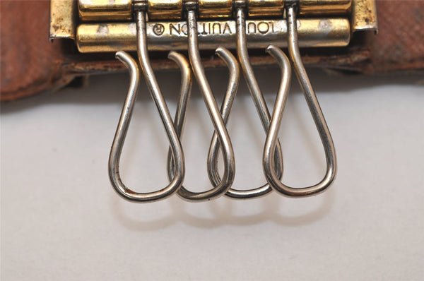 Authentic Louis Vuitton Monogram Multicles 4 Four Hooks Key Case M62631 LV 8172J