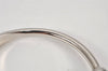 Auth Louis Vuitton Jonk Monogram Bracelet Bangle Silver Tone M64839 LV 8172K