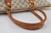 Authentic Louis Vuitton Damier Azur Saleya MM Shoulder Tote Bag N51185 LV 8174I