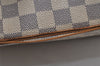 Authentic Louis Vuitton Damier Azur Saleya MM Shoulder Tote Bag N51185 LV 8174I