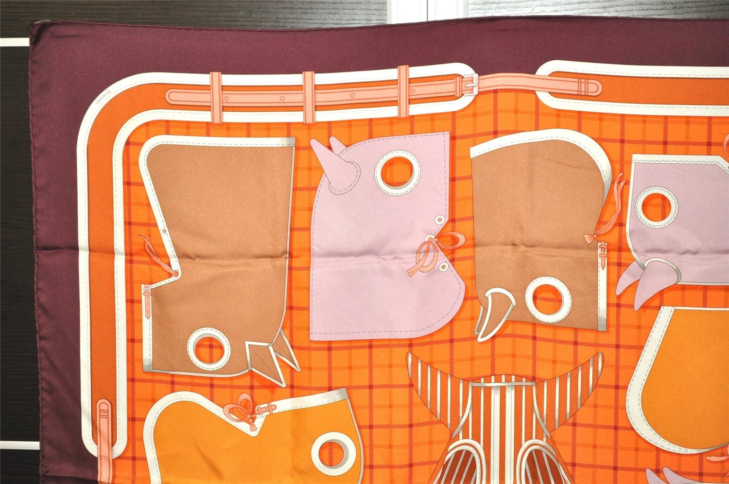 Authentic HERMES Carre 90 Scarf 