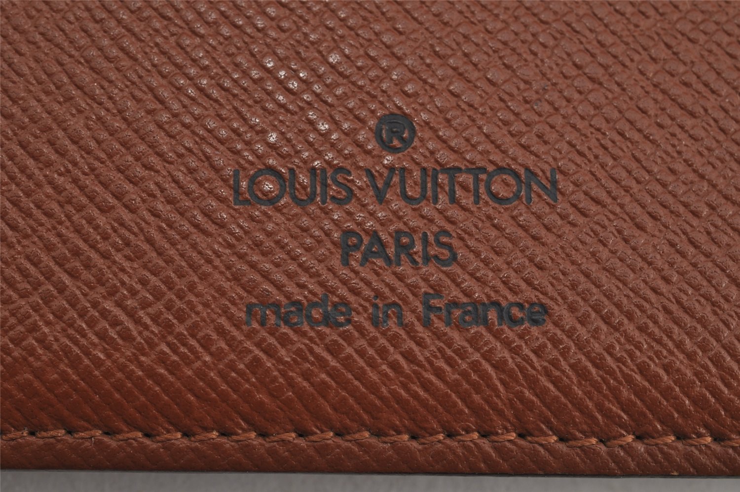 Authentic Louis Vuitton Monogram Porte Valeurs Cartes Credit M61823 Wallet 8175J