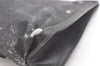 Authentic GUCCI Web Sherry Line Clutch Hand Bag PVC Leather Black Junk 8176J