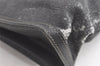 Authentic GUCCI Web Sherry Line Clutch Hand Bag PVC Leather Black Junk 8176J