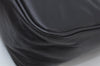 Authentic BALENCIAGA Chain Shoulder Cross Body Bag Purce Leather Black 8177I