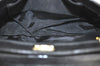 Authentic BALENCIAGA Chain Shoulder Cross Body Bag Purce Leather Black 8177I