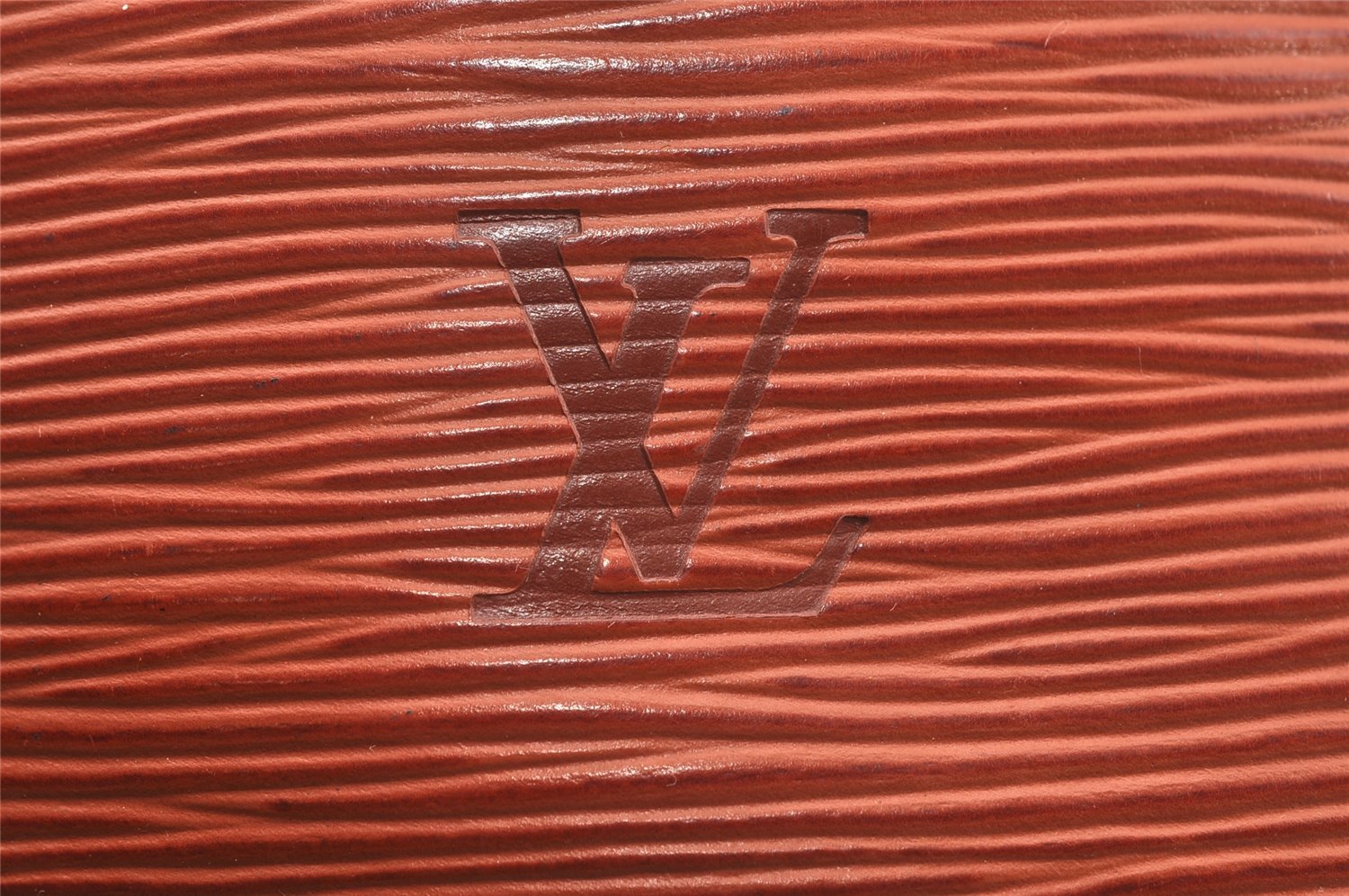 Authentic Louis Vuitton Epi Noe Shoulder Drawstring Bag Brown M44028 Junk 8178I