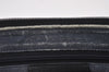 Authentic GUCCI Sherry Line Shoulder Cross Bag GG PVC Leather Navy Blue 8178J