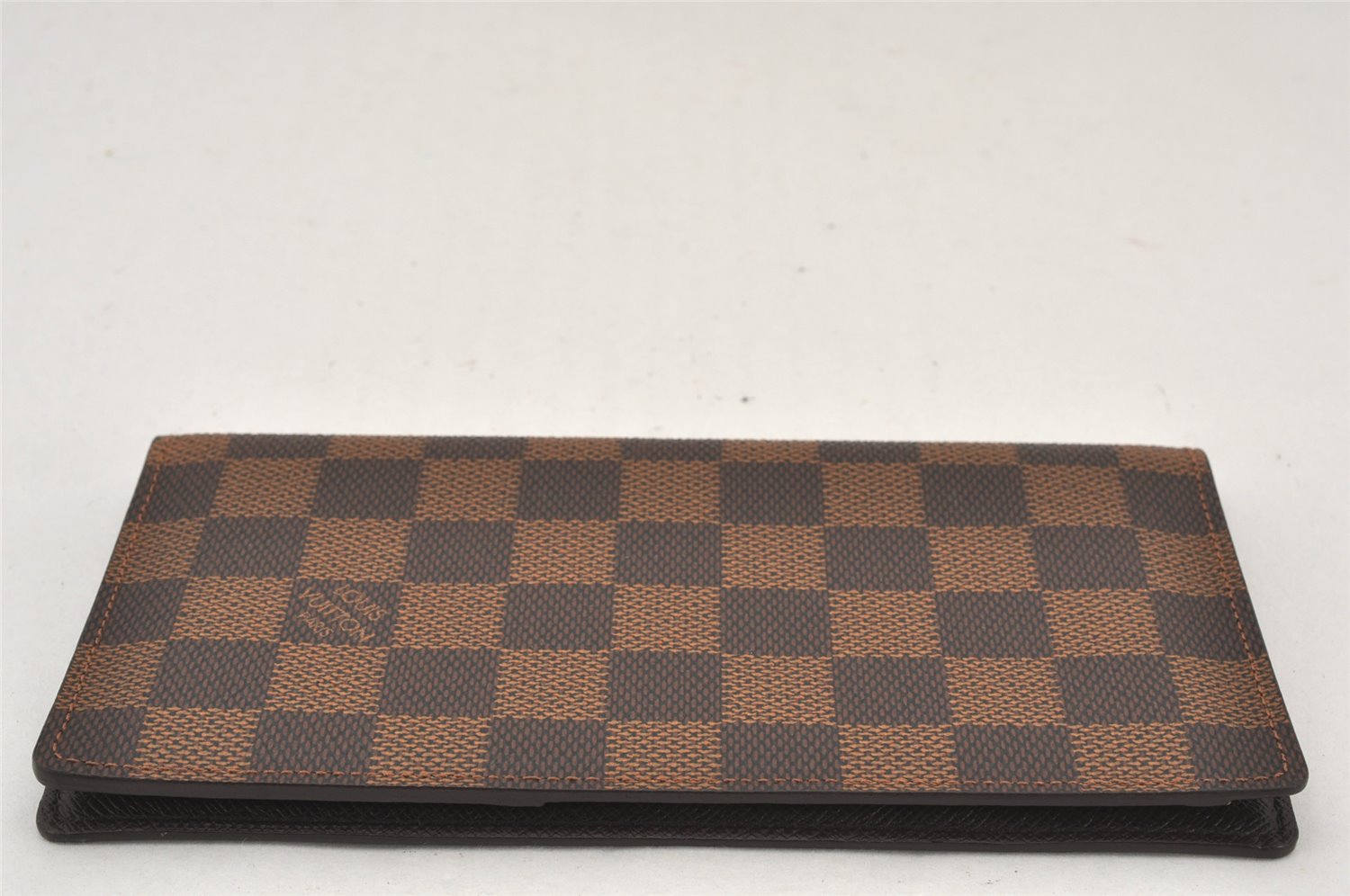 Authentic Louis Vuitton Damier Porte Valeurs Cartes Credit N61823 Wallet 8178K