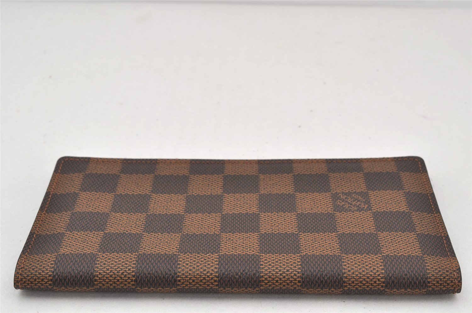 Authentic Louis Vuitton Damier Porte Valeurs Cartes Credit N61823 Wallet 8178K