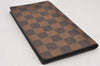 Authentic Louis Vuitton Damier Porte Valeurs Cartes Credit N61823 Wallet 8178K