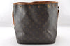 Authentic Louis Vuitton Monogram Petit Noe M42226 Shoulder Drawstring Bag 8179I
