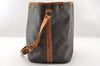 Authentic Louis Vuitton Monogram Petit Noe M42226 Shoulder Drawstring Bag 8179I