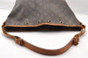 Authentic Louis Vuitton Monogram Petit Noe M42226 Shoulder Drawstring Bag 8179I