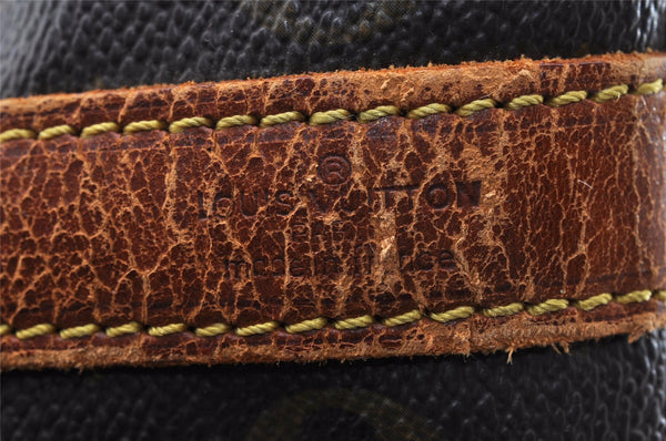 Authentic Louis Vuitton Monogram Petit Noe M42226 Shoulder Drawstring Bag 8179I