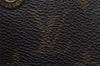 Authentic Louis Vuitton Monogram Petit Noe M42226 Shoulder Drawstring Bag 8179I