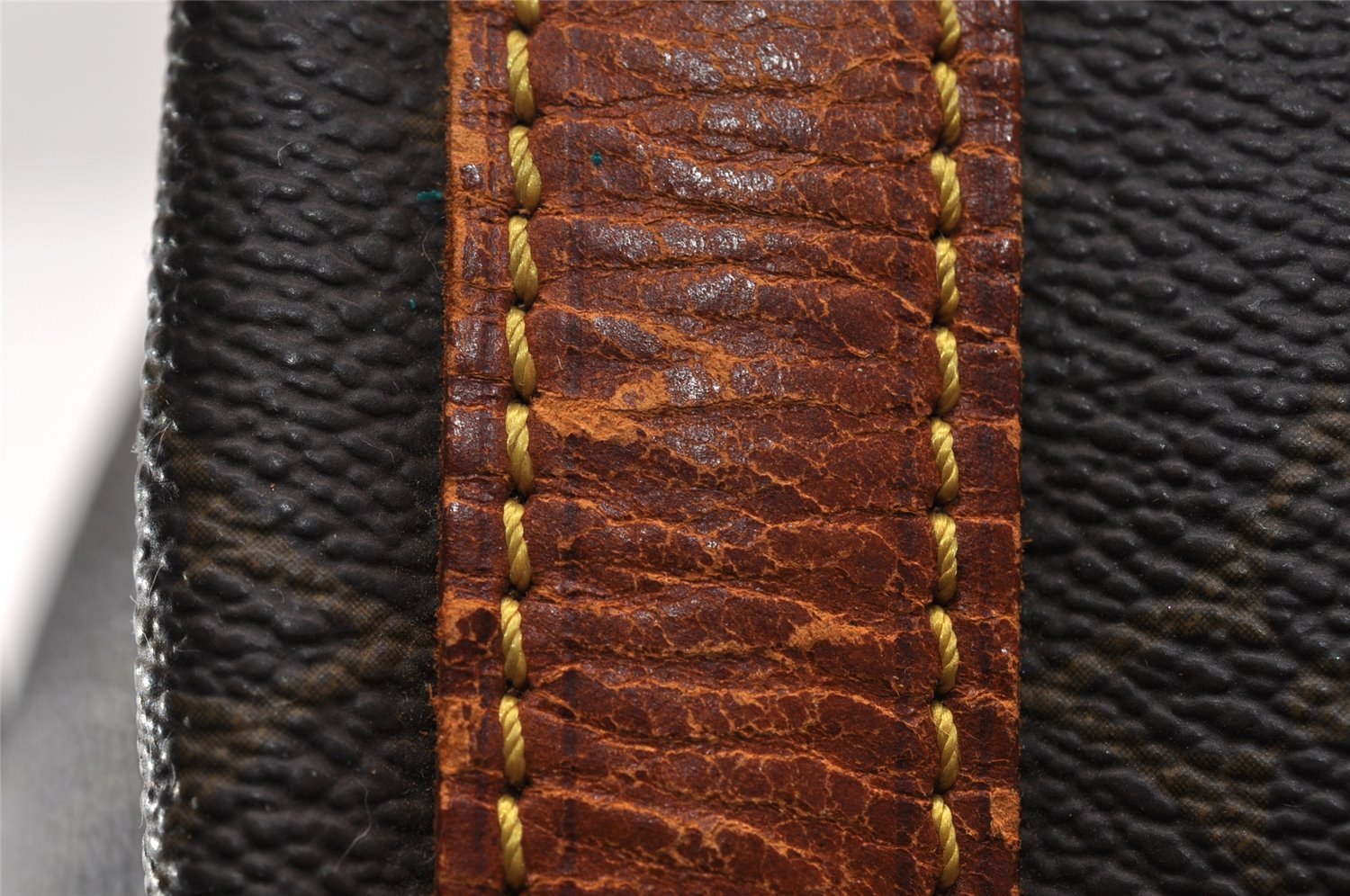 Authentic Louis Vuitton Monogram Petit Noe M42226 Shoulder Drawstring Bag 8179I