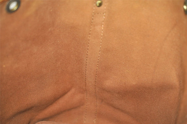 Authentic Louis Vuitton Monogram Petit Noe M42226 Shoulder Drawstring Bag 8179I