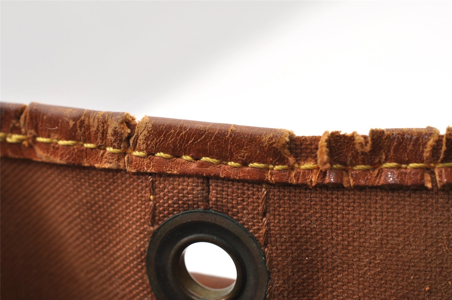 Authentic Louis Vuitton Monogram Petit Noe M42226 Shoulder Drawstring Bag 8179I