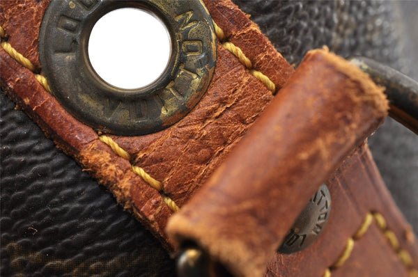 Authentic Louis Vuitton Monogram Petit Noe M42226 Shoulder Drawstring Bag 8179I