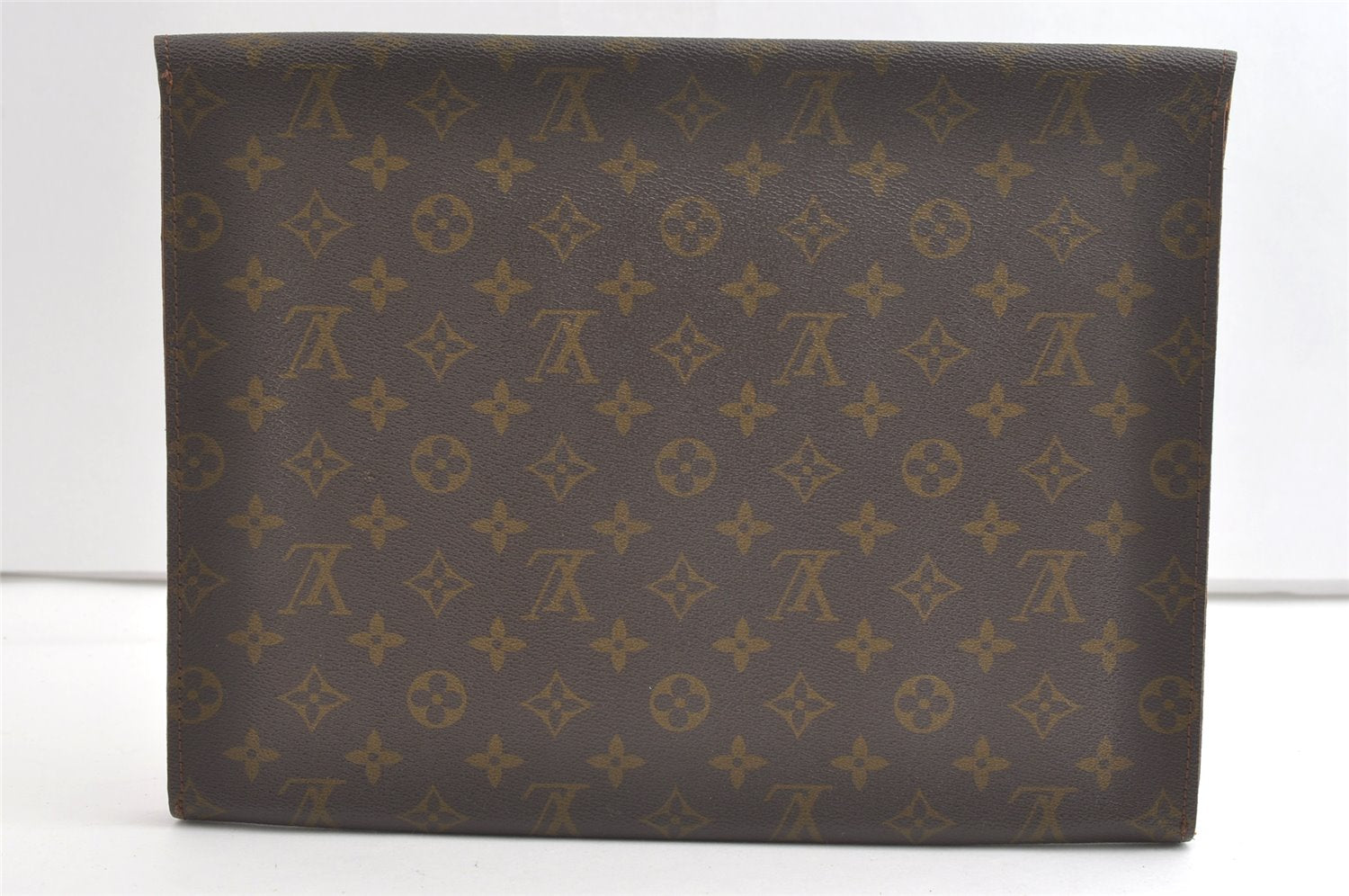 Authentic Louis Vuitton Monogram Poche Ministre Document Case Old Model LV 8180J