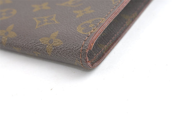 Authentic Louis Vuitton Monogram Poche Ministre Document Case Old Model LV 8180J