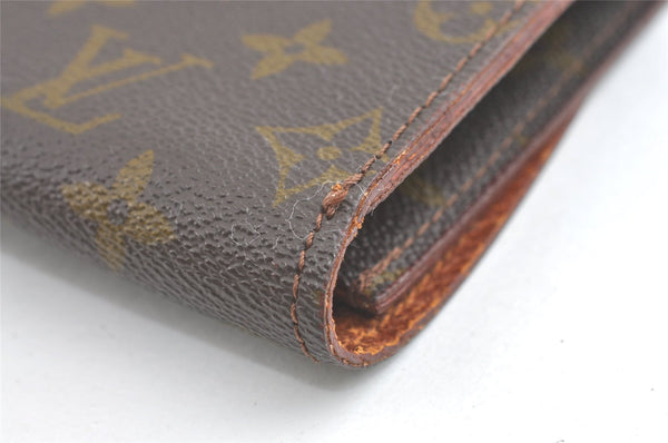 Authentic Louis Vuitton Monogram Poche Ministre Document Case Old Model LV 8180J