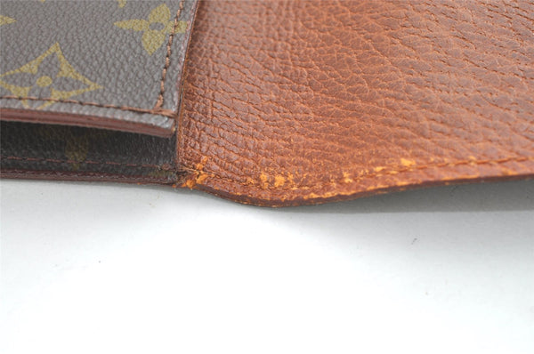 Authentic Louis Vuitton Monogram Poche Ministre Document Case Old Model LV 8180J