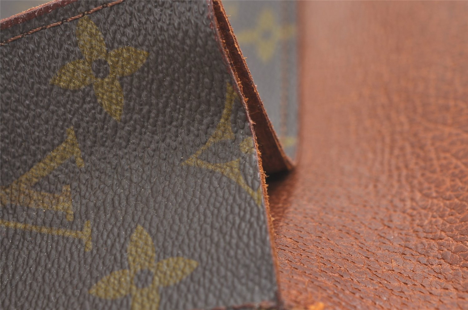 Authentic Louis Vuitton Monogram Poche Ministre Document Case Old Model LV 8180J