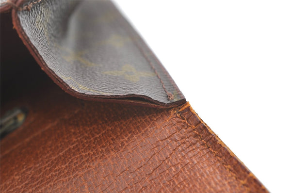 Authentic Louis Vuitton Monogram Poche Ministre Document Case Old Model LV 8180J