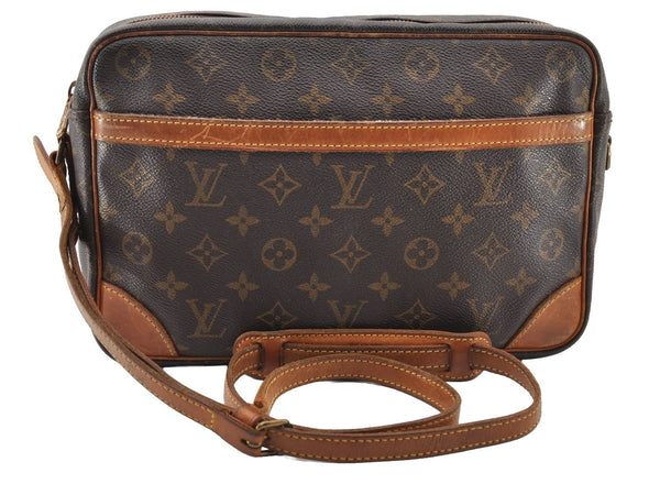 Authentic Louis Vuitton Monogram Trocadero 30 Shoulder Bag M51272 Junk 8181I